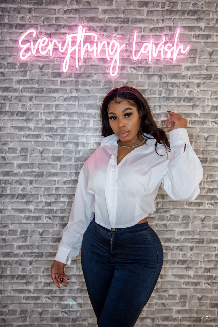 Casual Collared Blouse (Black, White, Khaki)