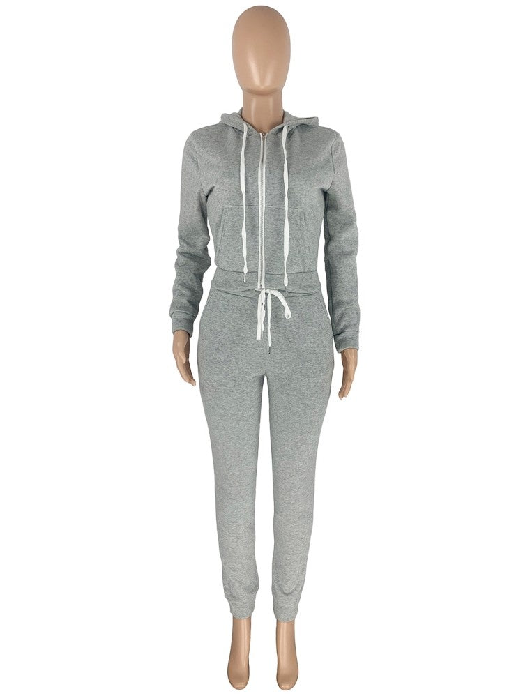 Heather Grey Sweatsuit