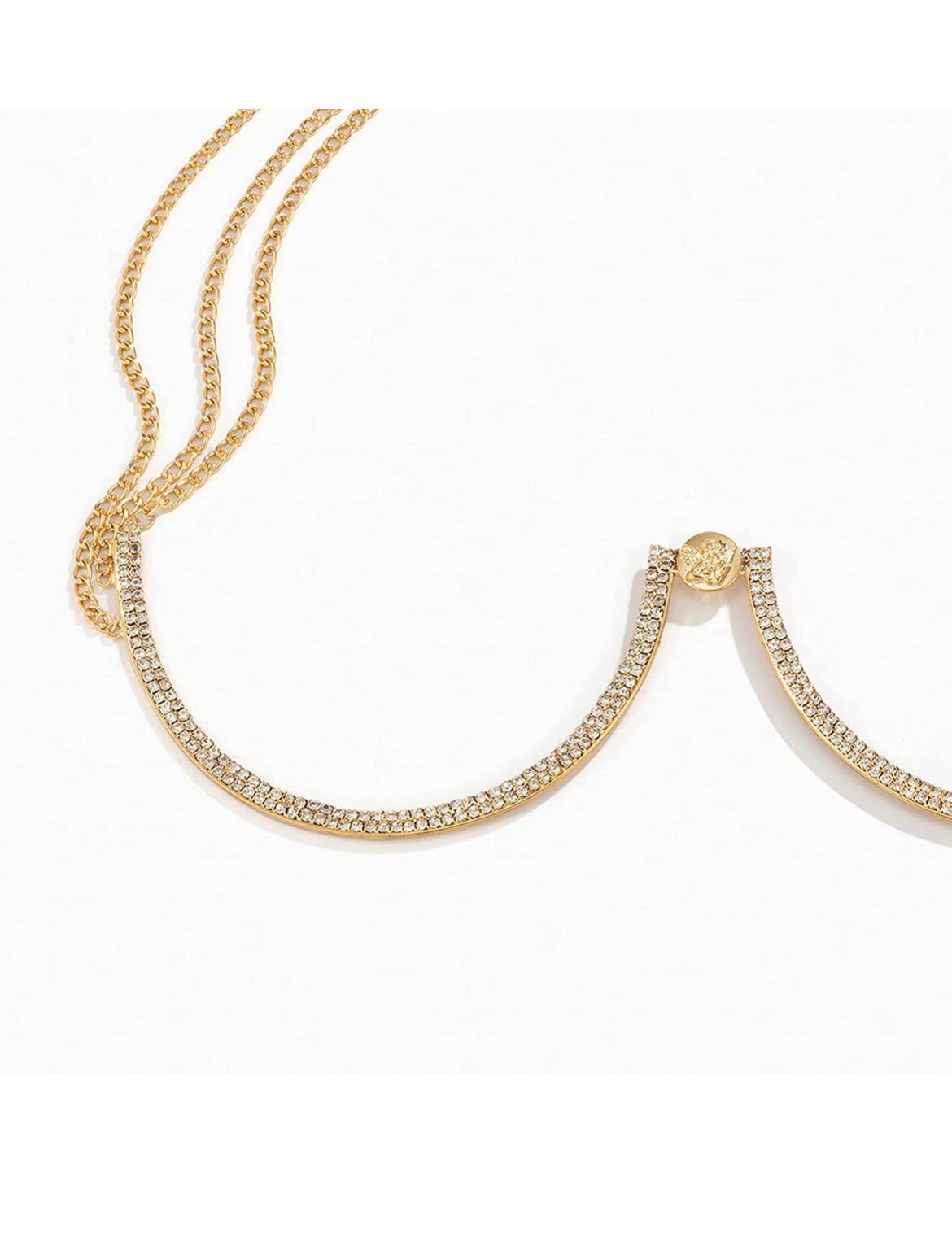 Diamanté Jewelry Bra