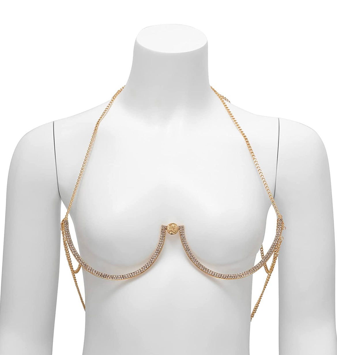 Diamanté Jewelry Bra