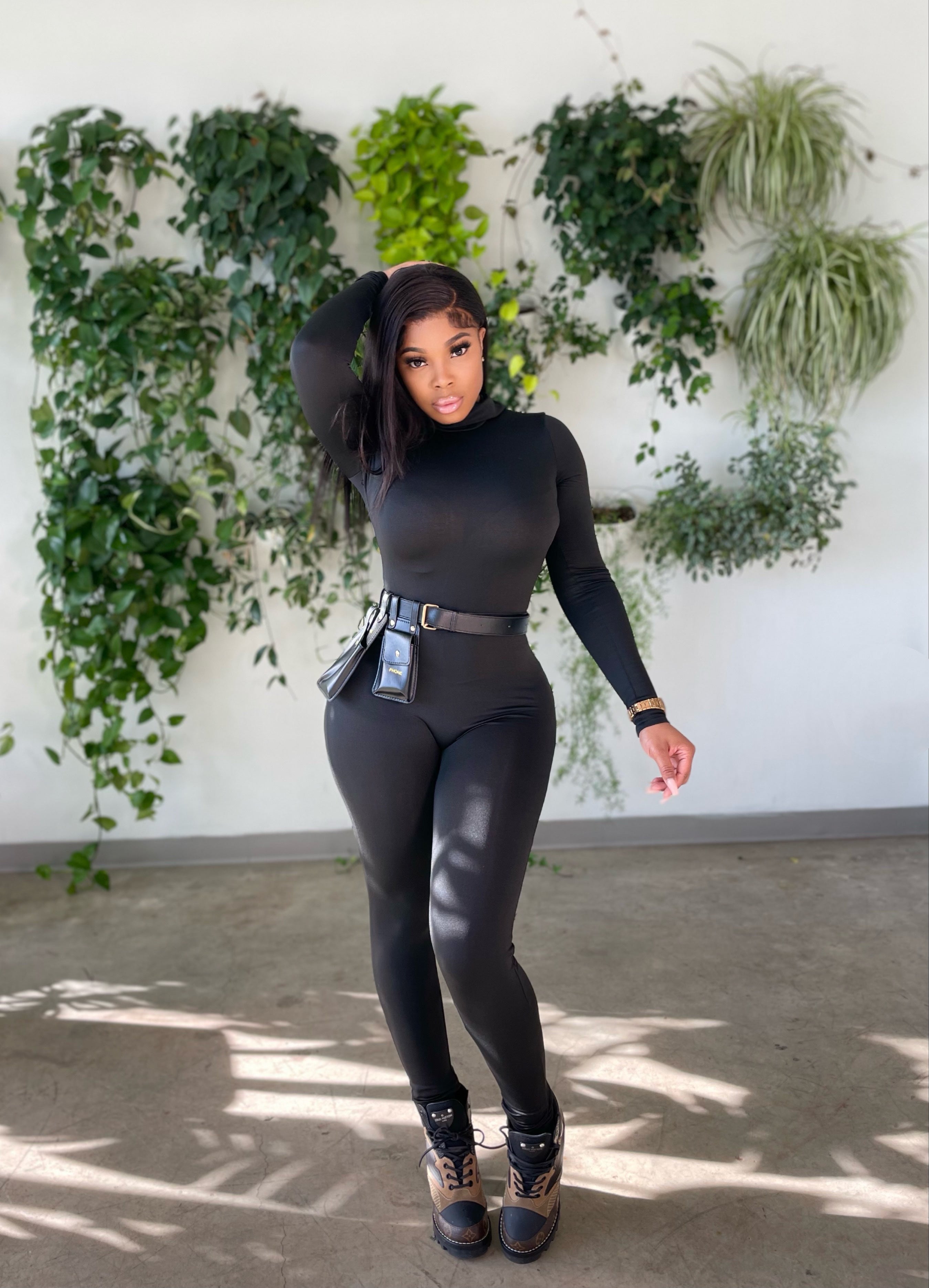 Pitch Black Bodysuit