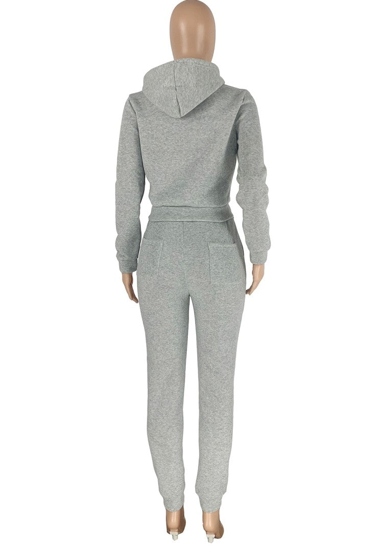 Heather Grey Sweatsuit